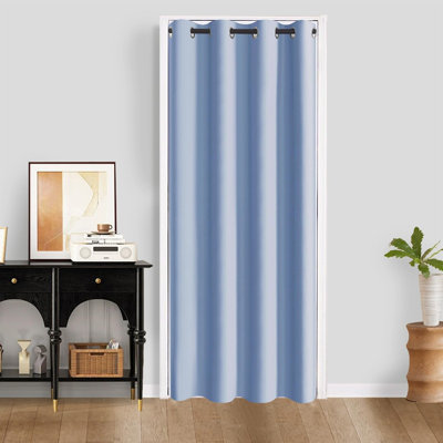 1 Panel 100% Blackout Door Curtain
