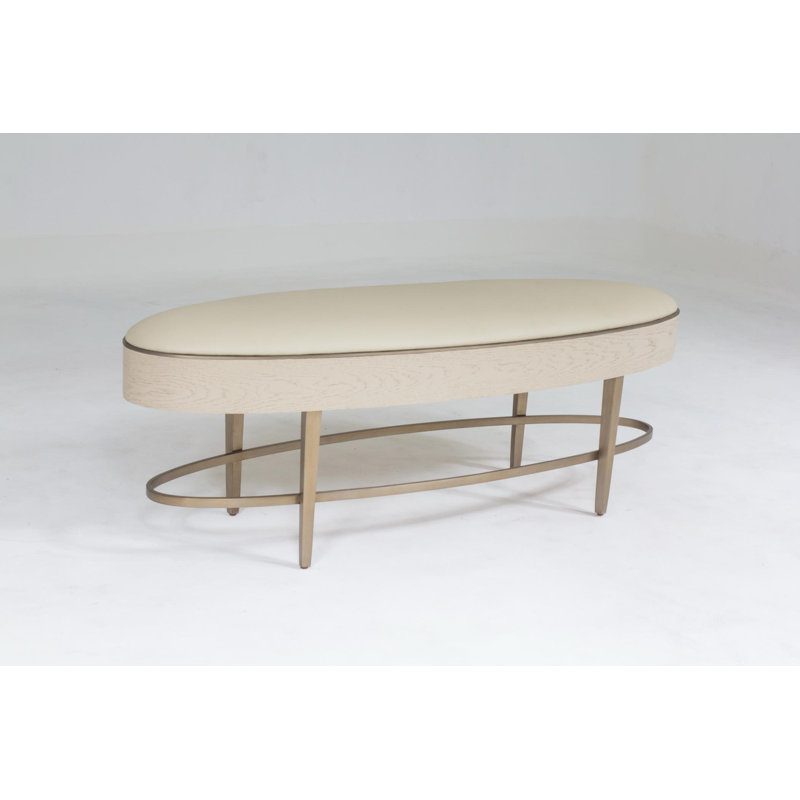Ellipse Bench, Ivory