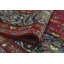 Tapis rouge vintage rétro Kaygen