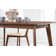 Freidin 5-Piece Rectangular Dining Set Chestnut And Tan