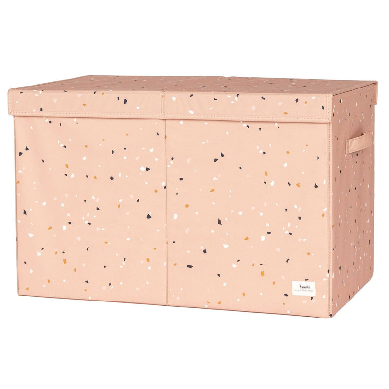 Clay Terrazzo Extra Large Recycled Fabric Toy Chest