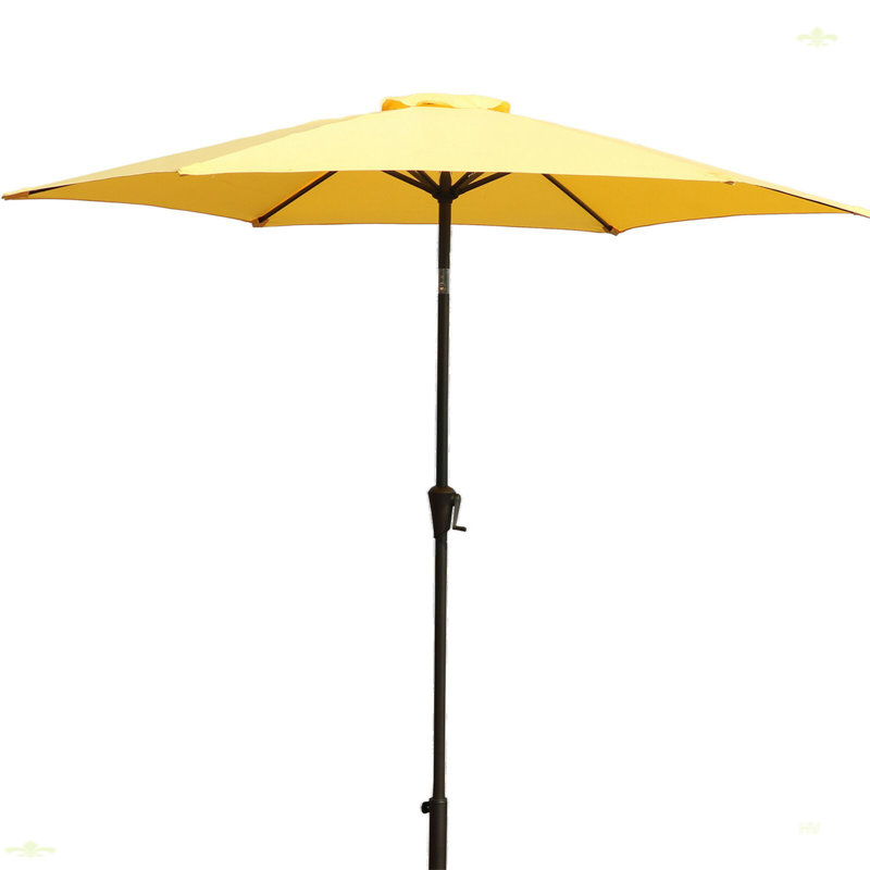 Parasol 9 'avec sac de transport, Jaune
