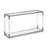 Abubakary 55'' Glass Top Console Table