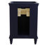 Meuble-lavabo simple 24 po avec base seulement-48909765