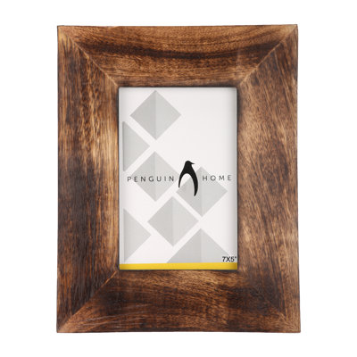 Bogazi Wood Picture Frame with Mat