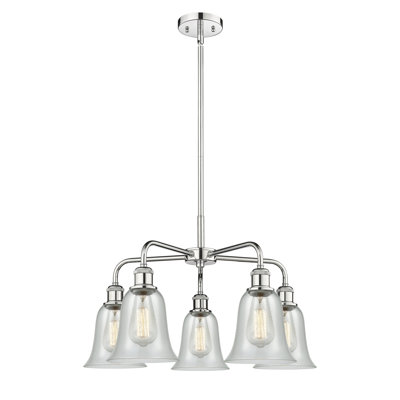 Lustre en forme de cloche à 5 lumières Patriki