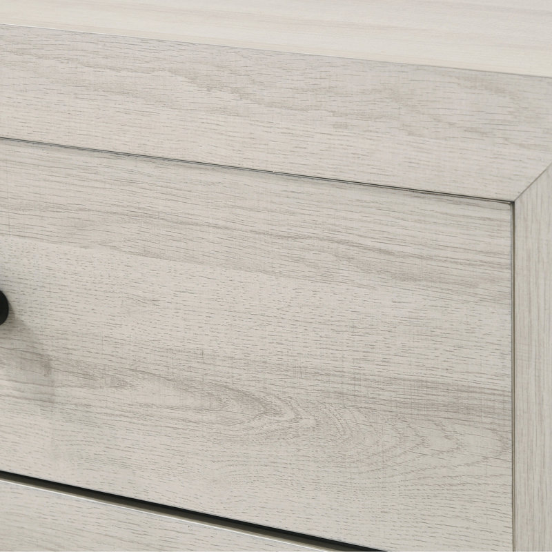 Commode de rangement rustique, Crème, crème