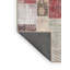 Tapis patchwork gris / rose / beige-737002689