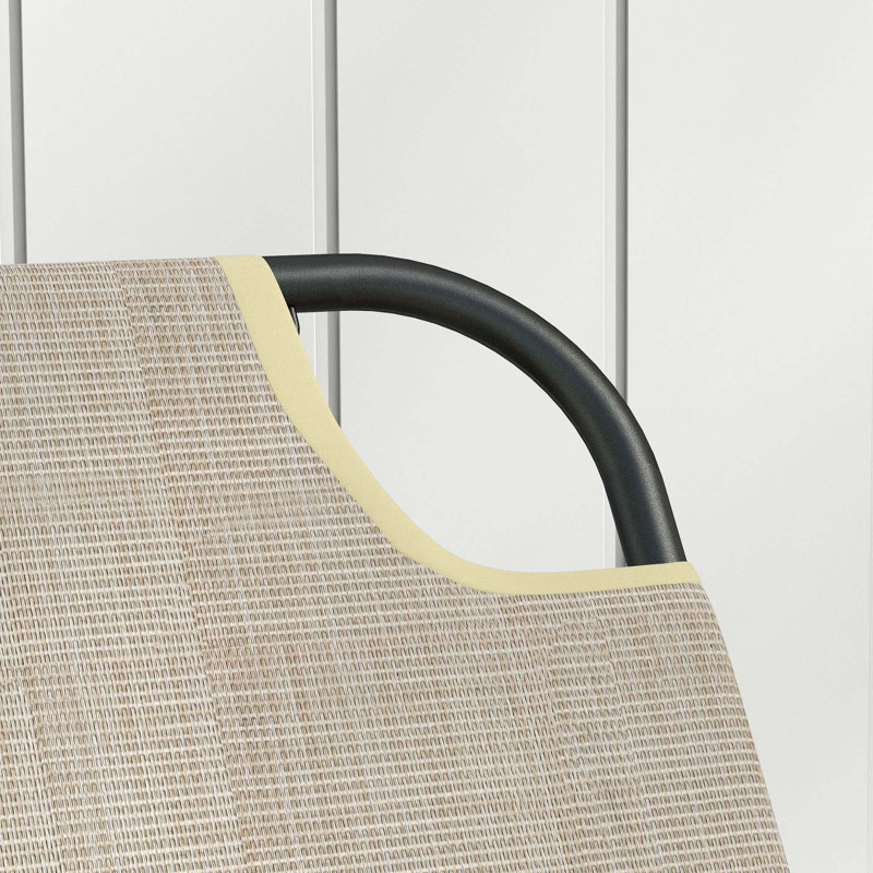 Siège relaxant, chaise berçante d'extérieur