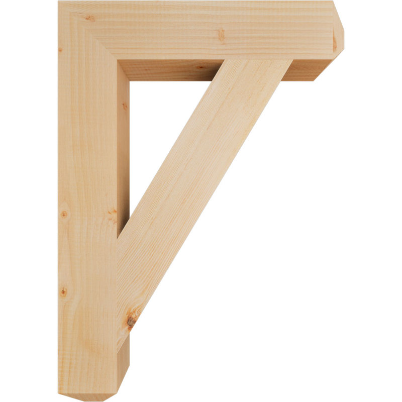 Support pour artisan traditionnel, H 28 po x l 3,5 po x P 20 po, Douglas (lisse)