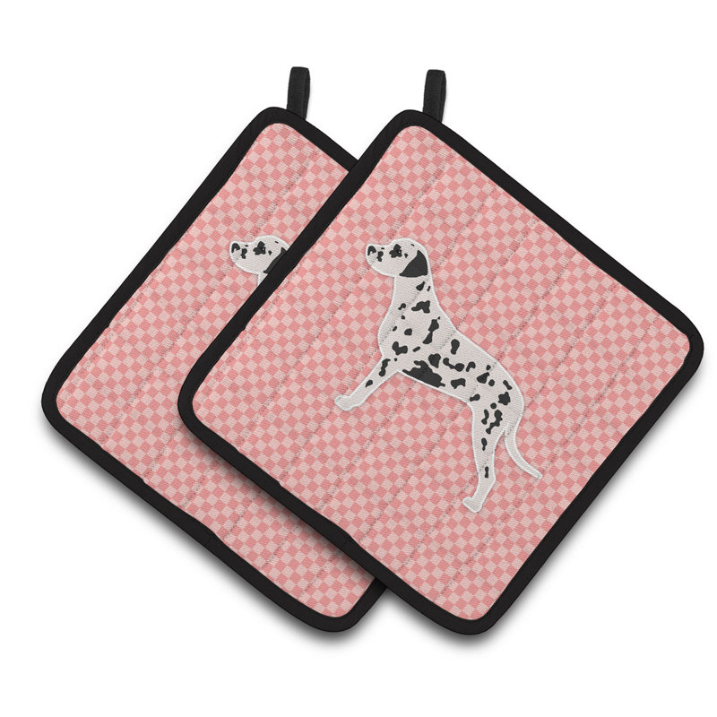 East Urban Home Polyester Potholder, Pink