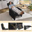 Manual Glider Recliner Armchair  with 3 Relaxation Modes-249132031