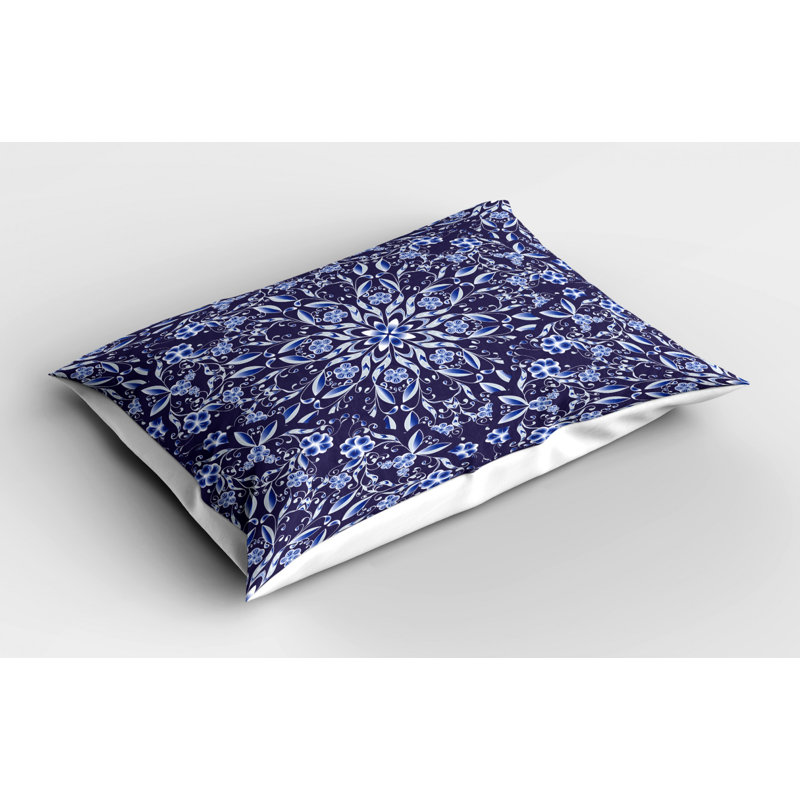 Polyester Floral Sham Set, Queen
