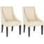 Daddario 49.02cm H Linen Upholstered Side Chair-14485384