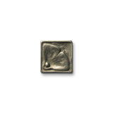 Moon Blossom 1" x 1" Metal Decorative Tile Insert
