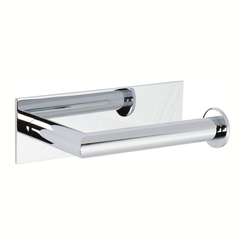Surface Open on Right Toilet Paper Holder, Polished Chrome