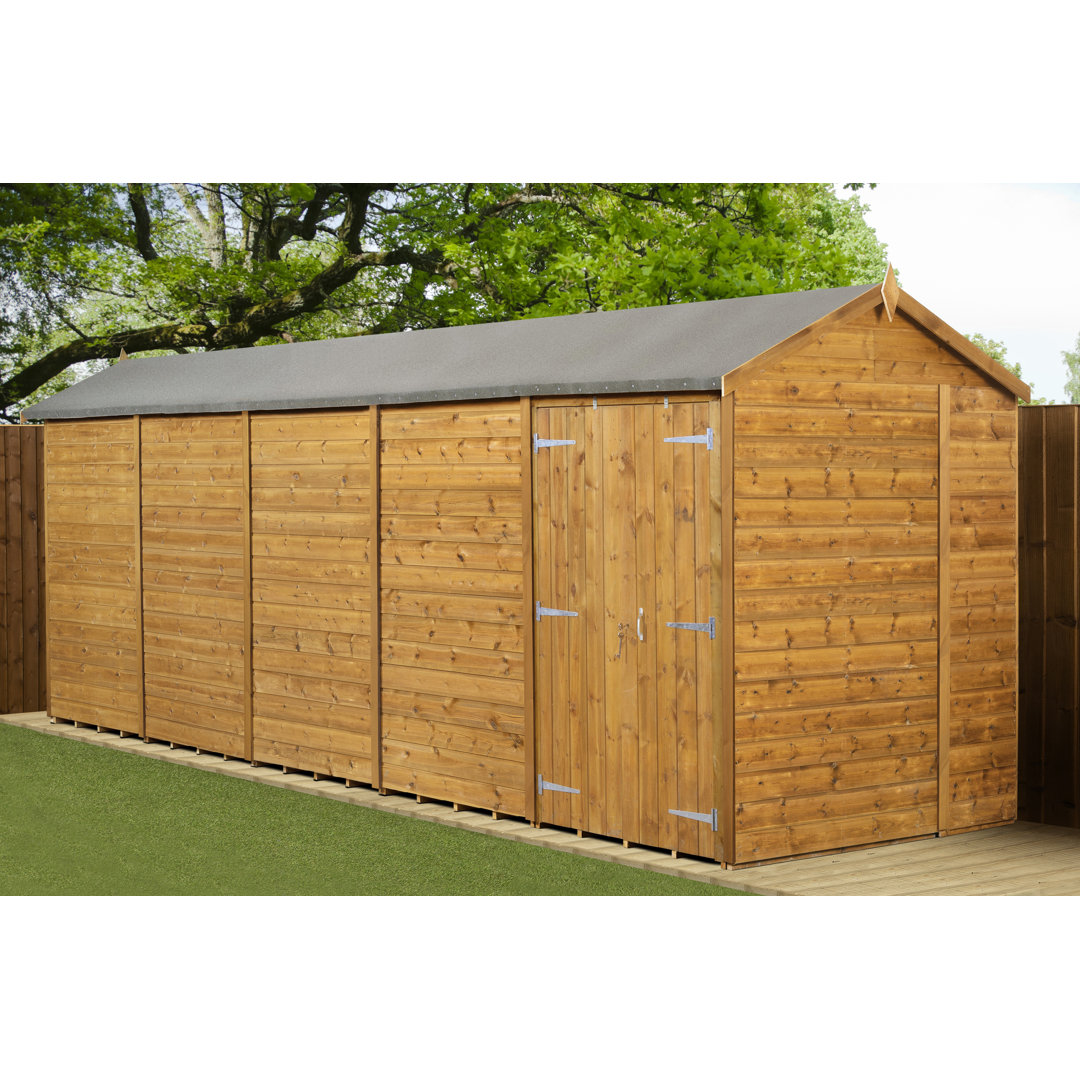 Empire Sheds 1000 Single Door Tongue And Groove Pent Garden Shed 10 X 8Ft - Image 4