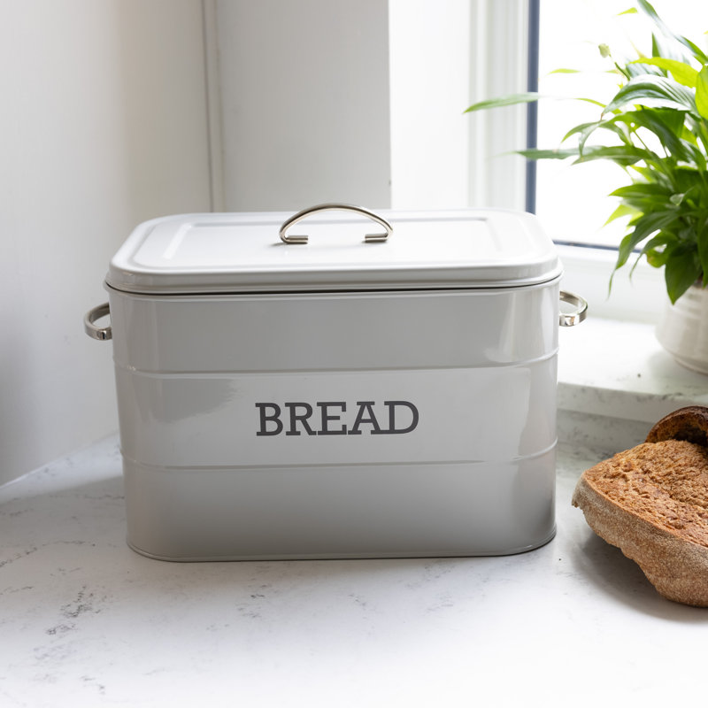 Living Nostalgia Bread Bin, Grey