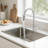 Faucet Aerator 360° Swivel Kitchen Sink Aerator 5-Flow Sprayer Brass Adapter