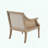 Transitional Cane Armchair – Cane Webbing Arms