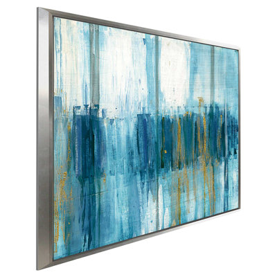 'Saturnia 2' Acrylic Painting Print on Canvas
