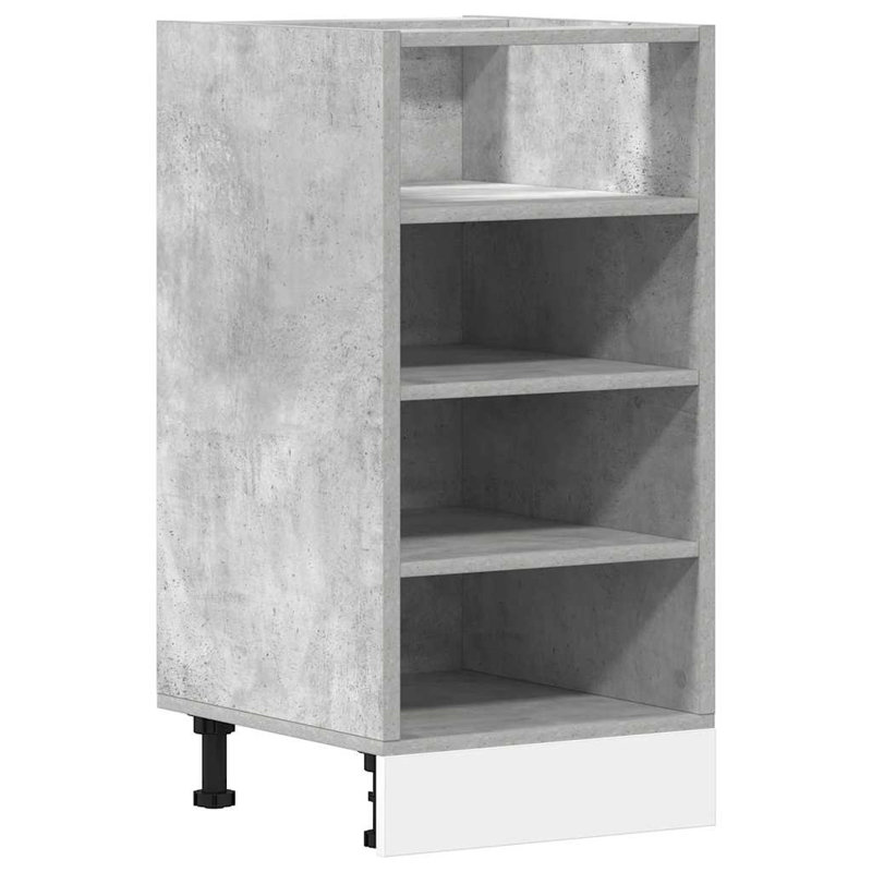 Bottom Cabinet Riga, Concrete Grey
