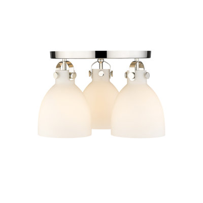 Smeltertown Glass Flush Mount