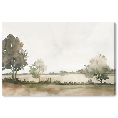 «Lawnside Escape», toile rustique par Art Remedy