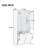 Manolica Storage Cabinet With Doors And Drawers, Tilt-Out Laundry Hamper, Multiple Storage Space, Freestanding Style, Open Shelve, Adjustable Shelf-310934933