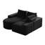 Canapé modulaire Chenille Cloud Curved-1733031647