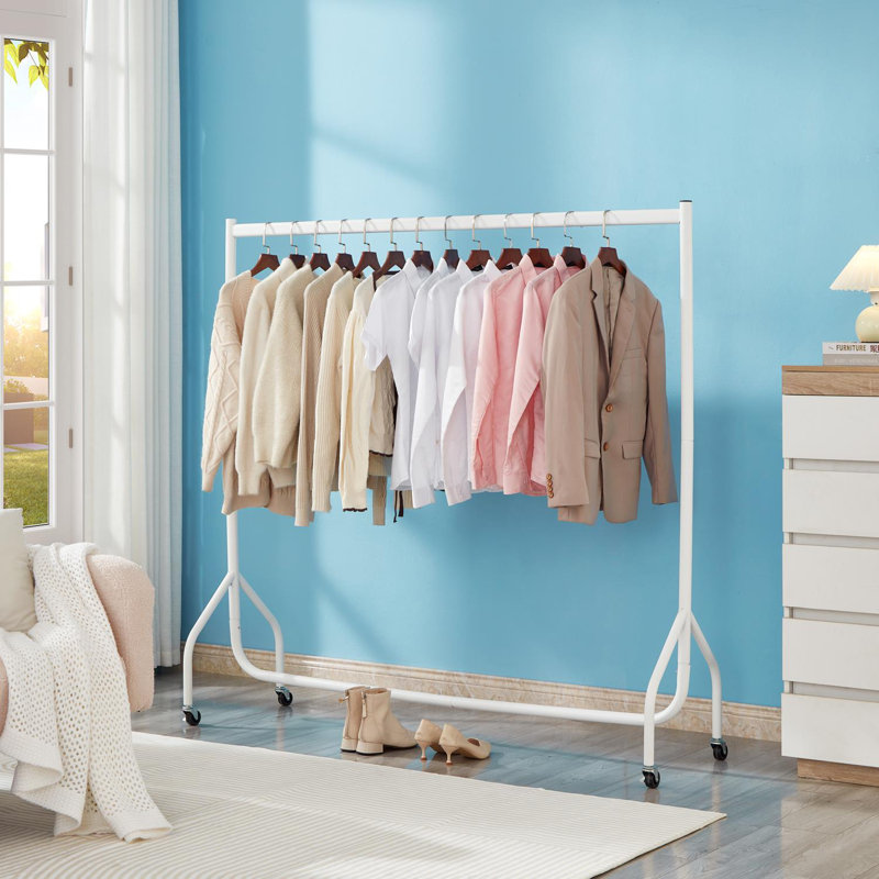 183cm Rolling Clothing Rack