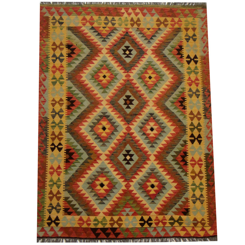 Azpeitia Wool Southwestern Indoor Rug
