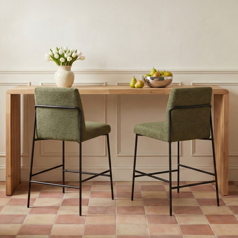 Carrie Counter Table Walnut, Brown