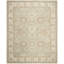 Tapis oriental en laine touffeté à la main de couleur sauge / ivoire Desmondia-605044137