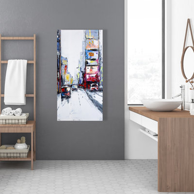 Time Square Canvas - Cities Building Art for Home Decor