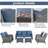 7 - Person Patio Conversation Sets with Cushions-70332463-70332461