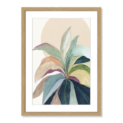 Sherbrooke Sunny Bright Leaves II by Asia Jensen Print