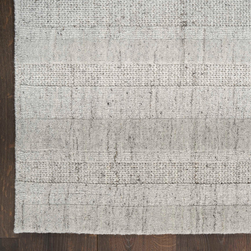 DKNY Pure Multi Weave Grey Contemporary Indoor Rug, Rectangle 8'6" x 11'6"