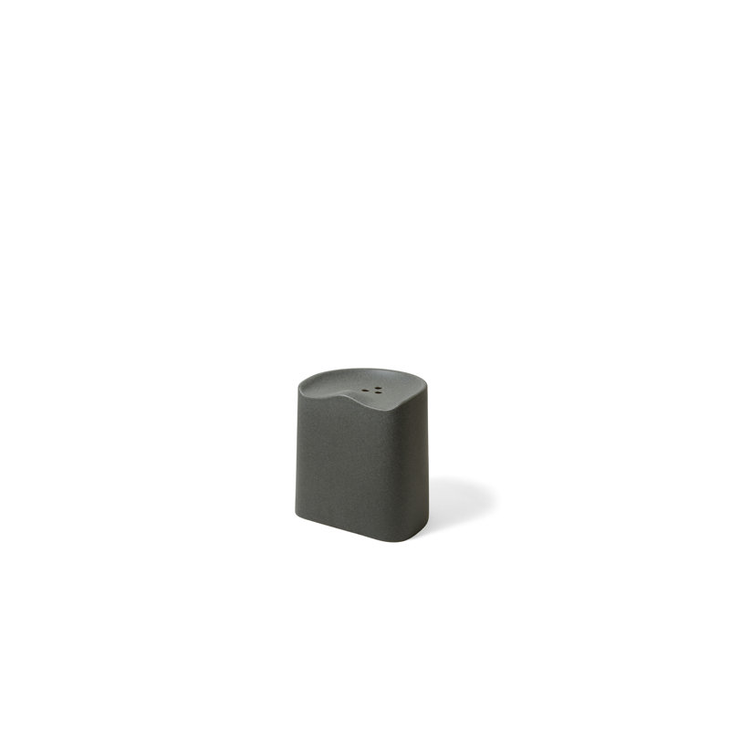Butt Garden Stool, Gray Fleck
