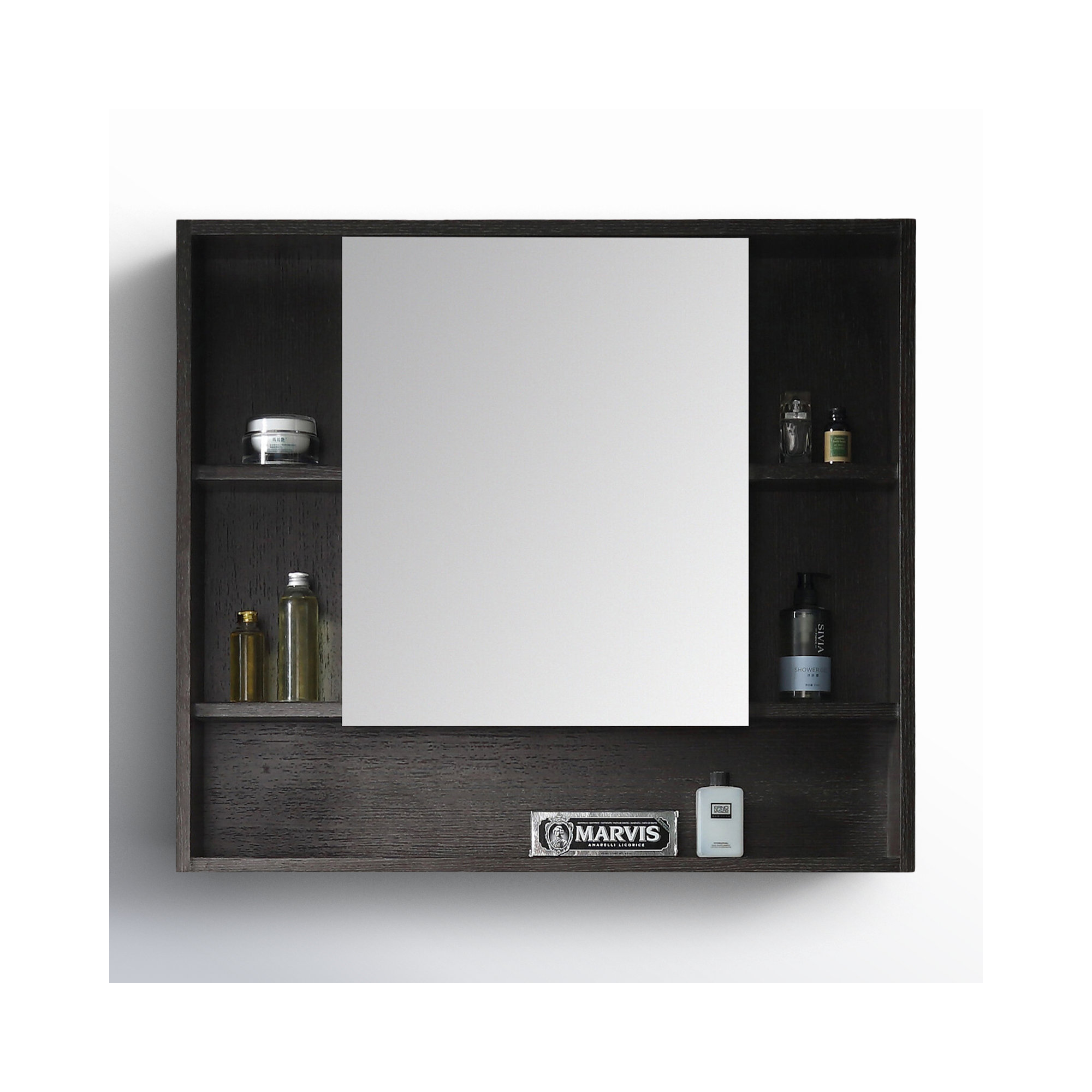 Maisie Surface Medicine Cabinet, Black