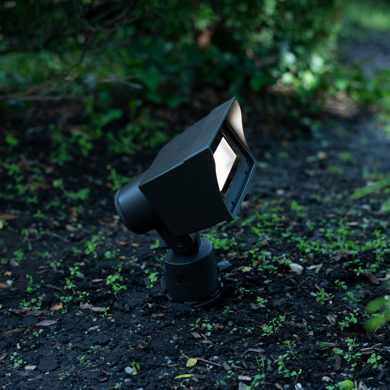 LED Flood Light, Black/Brown, 2700K