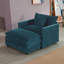 Accent Chair with Ottoman and Cushion-514718274