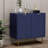 Laurens Manufactured Wood and Metal Accent Cabinet with Adjustable Shelves -1644019046