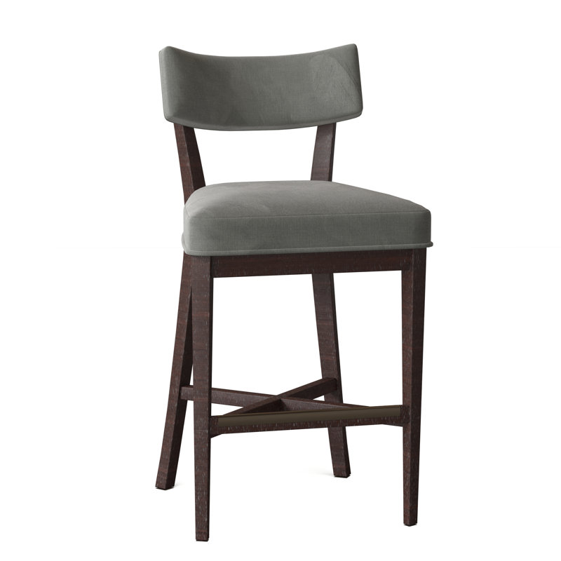 Tabouret de bar 29,5 po Juliet, Étain 9953, Espresso, Tabouret de comptoir (siège d'une hauteur de 25,5
