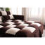 Lit convertible escamotable avec 3 niveaux réglables, petit futon pour appartement, tissu brun et beige, poids de 113,32 lb dans un canapé-lit, vie en appartement