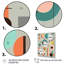 Minimal Circular Geometrics In Faded Retro Pastel - Modern Midcentury Wall Art Prints-1631039387-1631039394