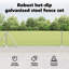 Galvanised Steel Border Fencing-708059665-708059670