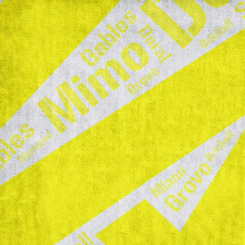 Bath Towel, Yellow, Microfiber, Miami