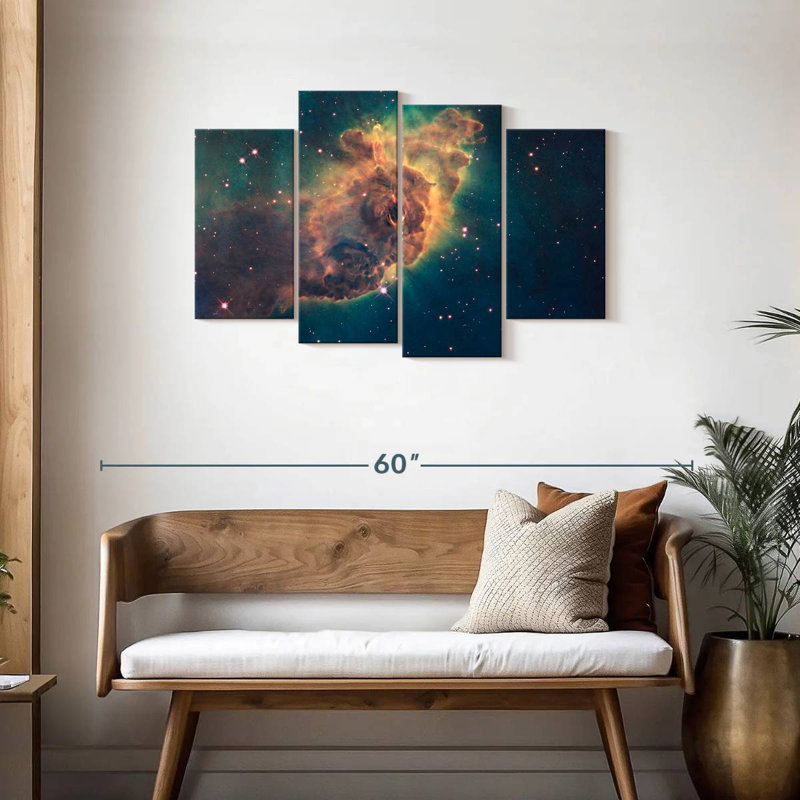 Oberle Carina Nebula Pillar, 27" H x 43" W