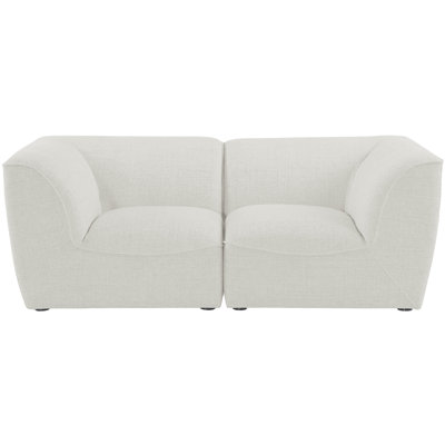 Canapé modulaire en lin durable